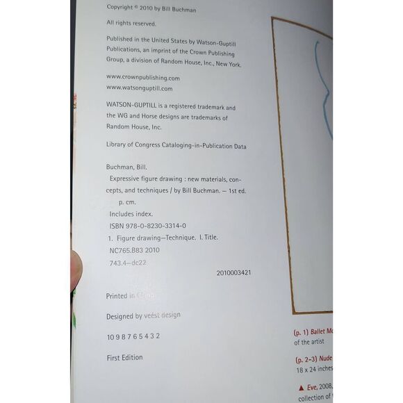 Expressive Figure Drawing: New Materials, Concepts, & Techniques Buchman PB - Picture 7 of 14